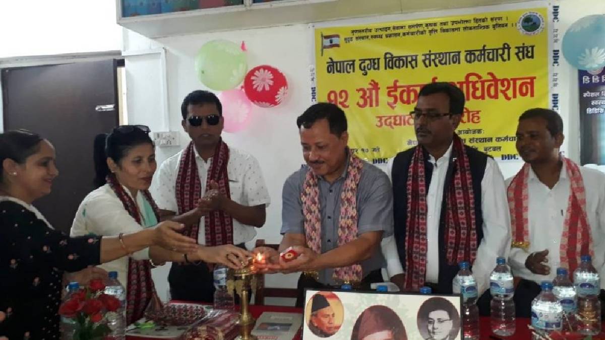 नेपाल दुग्ध विकास संस्थान कर्मचारी सङ्घको अध्यक्षमा यादव